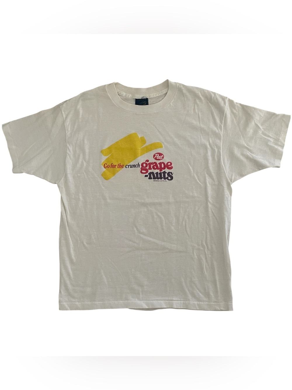 Vintage 80s Post Cereal Grape nuts shirt